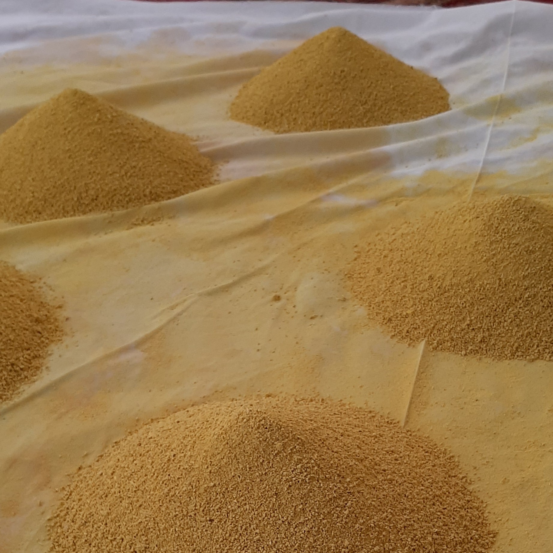 کشک زرد سیستان مقوی تهیه شده از گندم کامل و ماست و ادویه محلی برای صبحانه