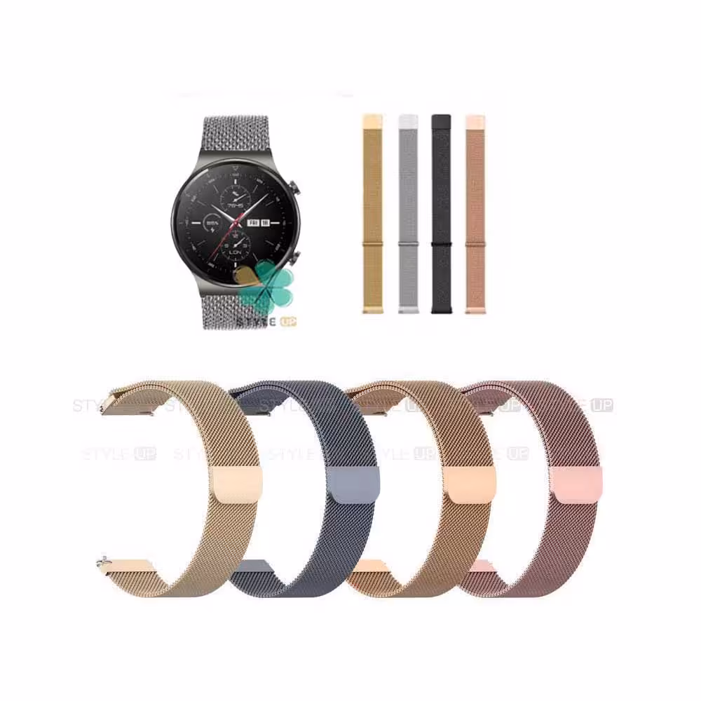 بند ساعت هواوی واچ Huawei Watch GT 2 Pro مدل Milanese