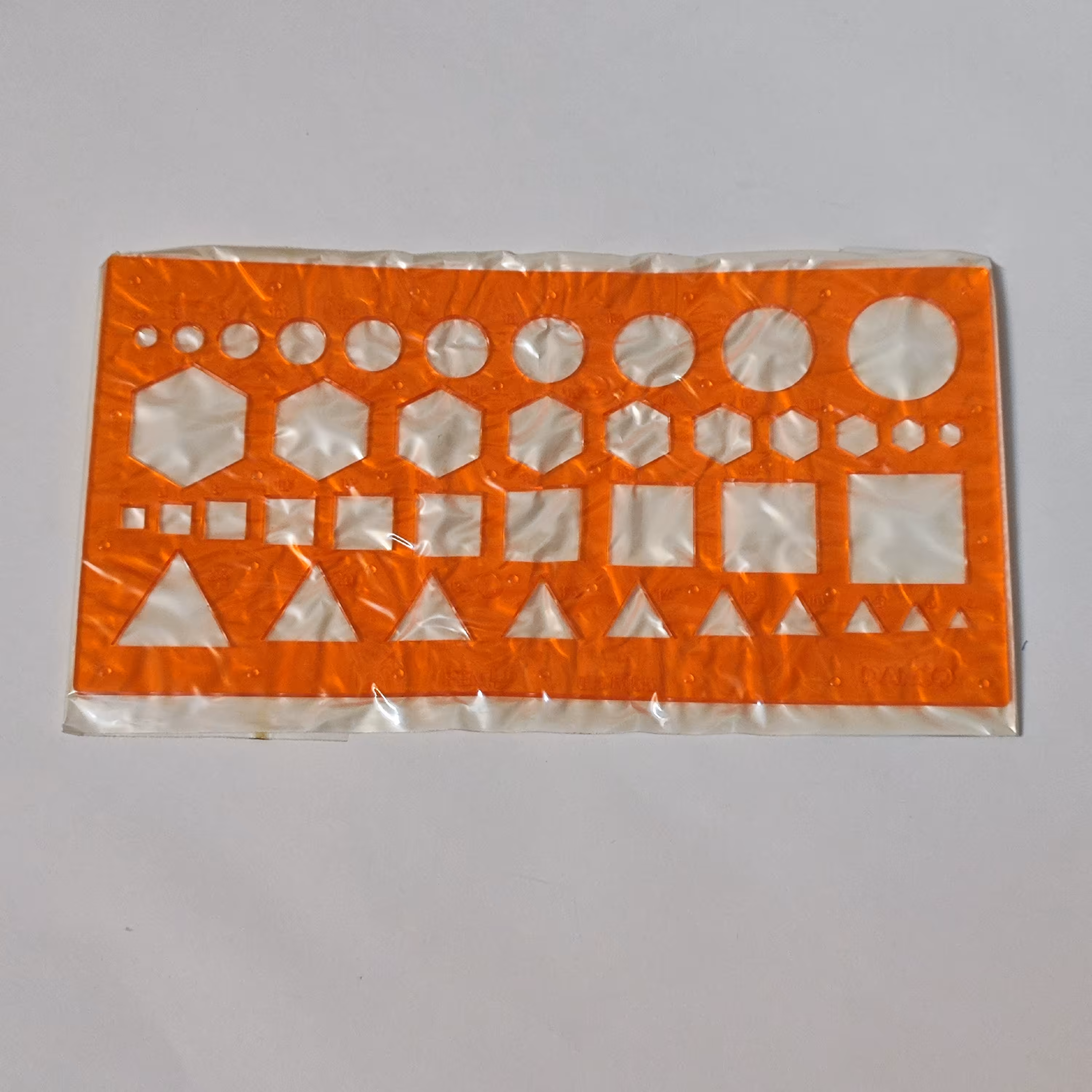 خط کش تمام شله ای بسته تک عددی 