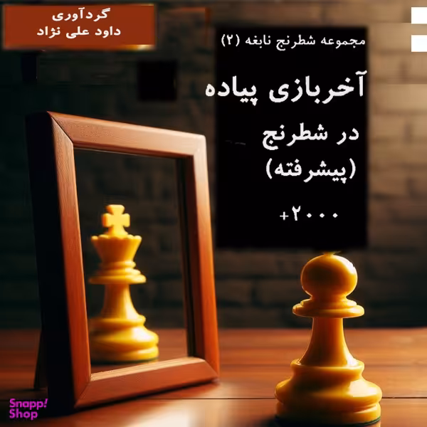 کتاب آخربازی پیاده در شطرنج اثر داود علی نژاد انتشارات مهاجر