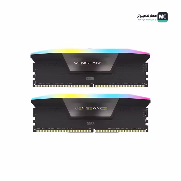 قیمت و خرید رم کورسیر VENGEANCE RGB 32GB 16GBx2 6000MHz CL36 DDR5
