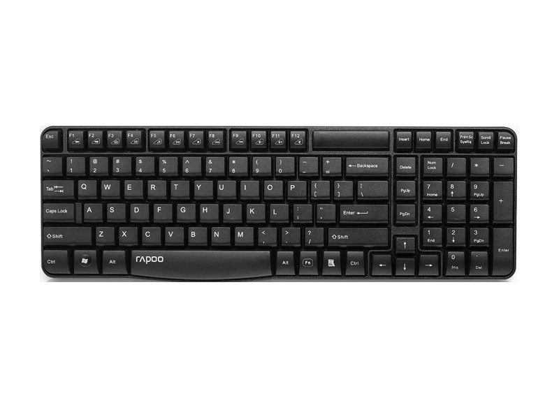 کیبورد بدون سیم رپو Rapoo Keyboard Model E1050