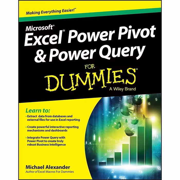 کتاب زبان اصلی Excel Power Pivot  Power Query For Dummies اثر Michael Alexander