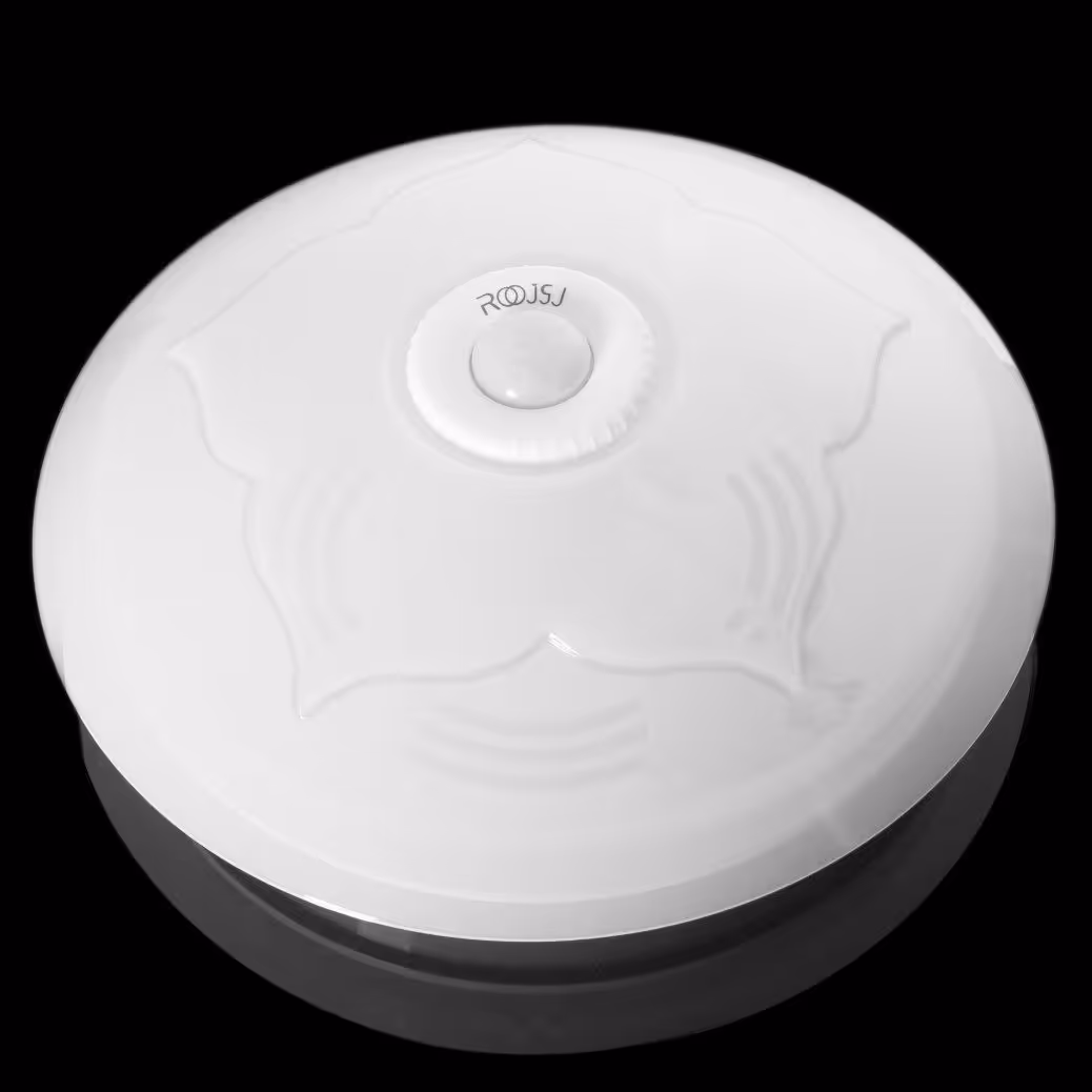 سقفی سنسور دار مدل آفتاب رنگ سفید با گارانتی دوساله