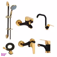 ست شیرآلات فاخته مدل مارگارت کد MT2 KH مجموعه 6 عددی