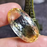 نگین فوق العاده زیبا و خوش رنگ سیترین اصل معدنی با وزن 36 قیراط 
کد 26203