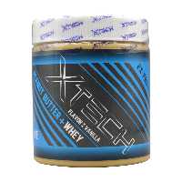 کره بادام زمینی ایکس تک حاوی وی طعم وانیل 600 گرمی