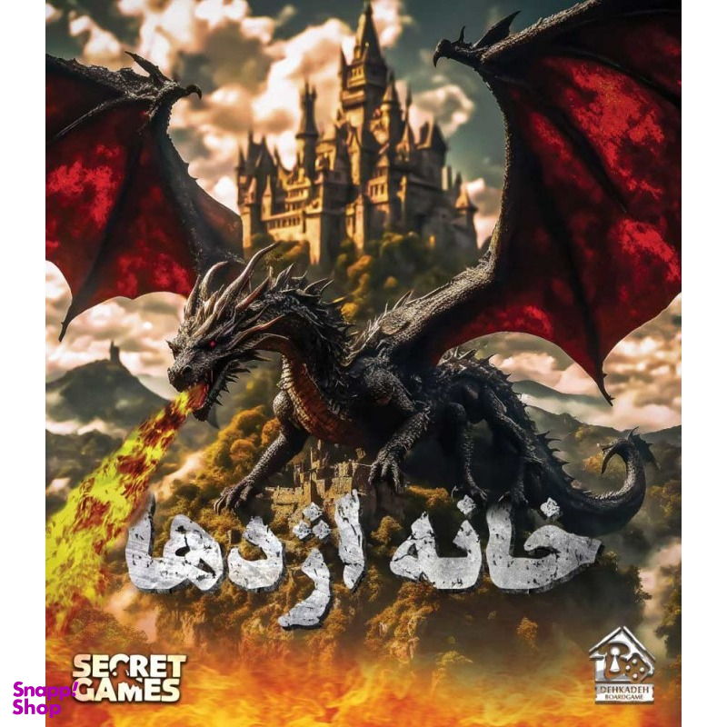 بازی پرونده معمایی خانه اژدها دهکده بردگیم کد 803