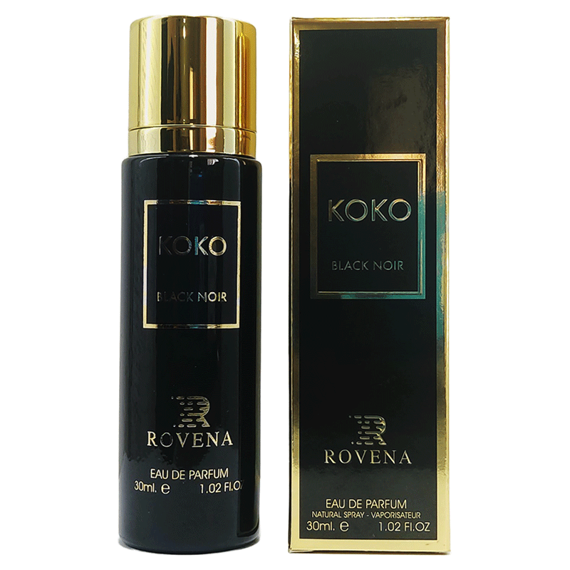 عطر ادکلن زنانه روونا کوکو بلک نویر شنل کوکو نویر مشکی Rovena Koko Black Noir 30 mil