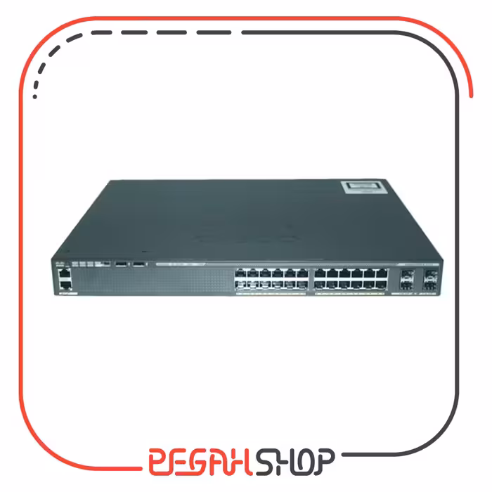 سوییچ مدیریتی 24 پورت cisco مدل Cisco Catalyst 2960-X 24 PS-L