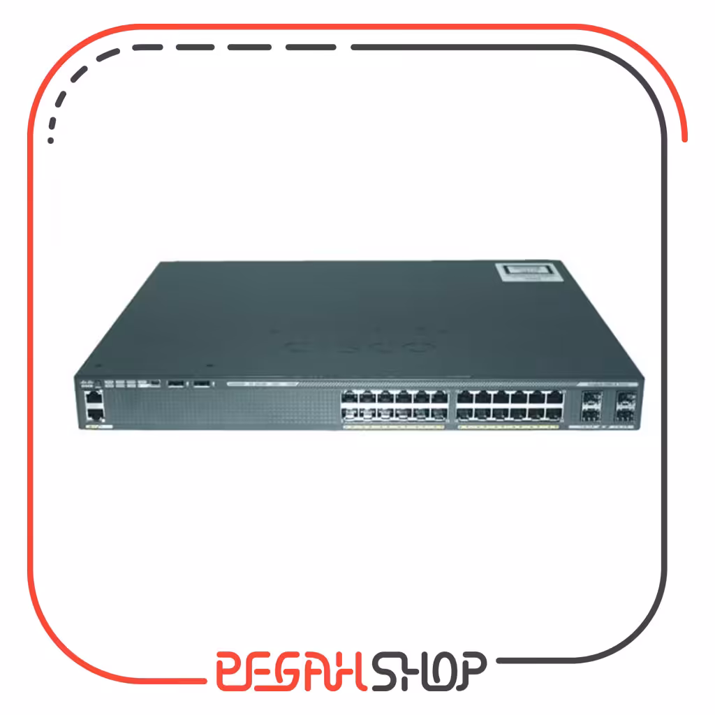 سوییچ مدیریتی 24 پورت cisco مدل Cisco Catalyst 2960-X 24 PS-L