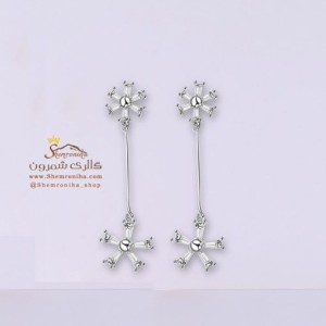 گوشواره زنانه گل مدل EAR597S0
