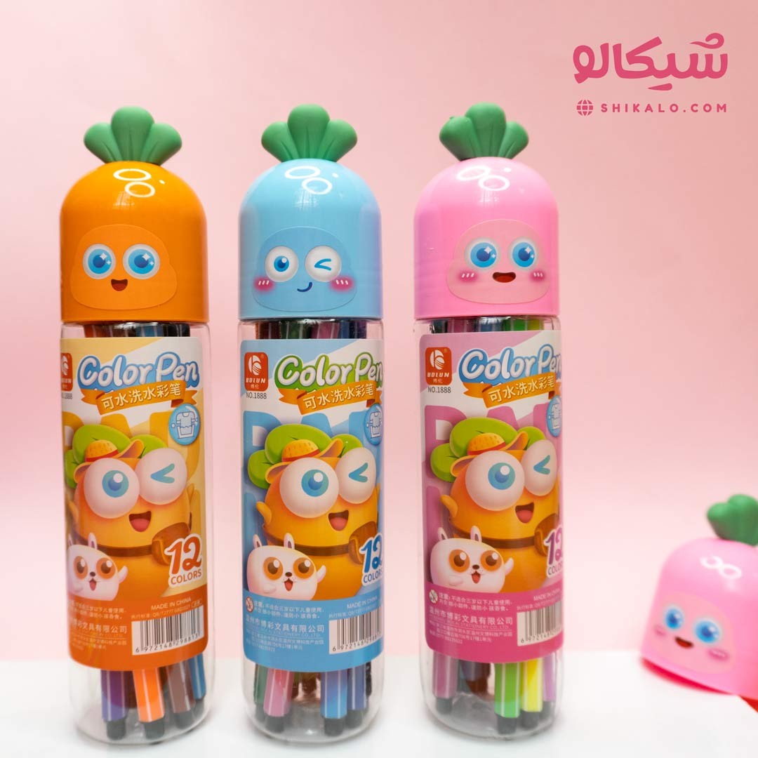 ماژیک 12رنگ هویج