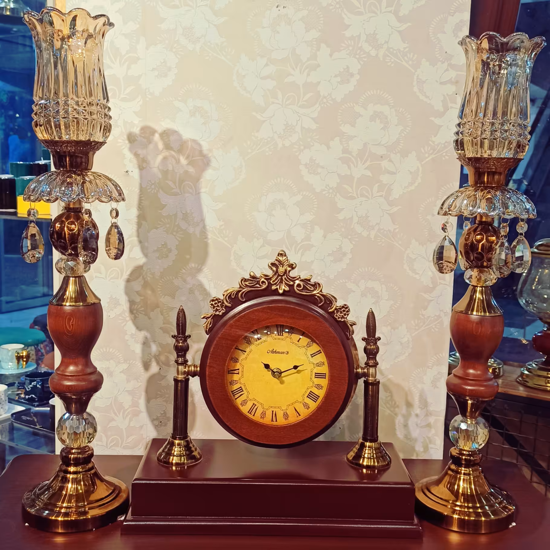 ساعت وشمعدانی کد1