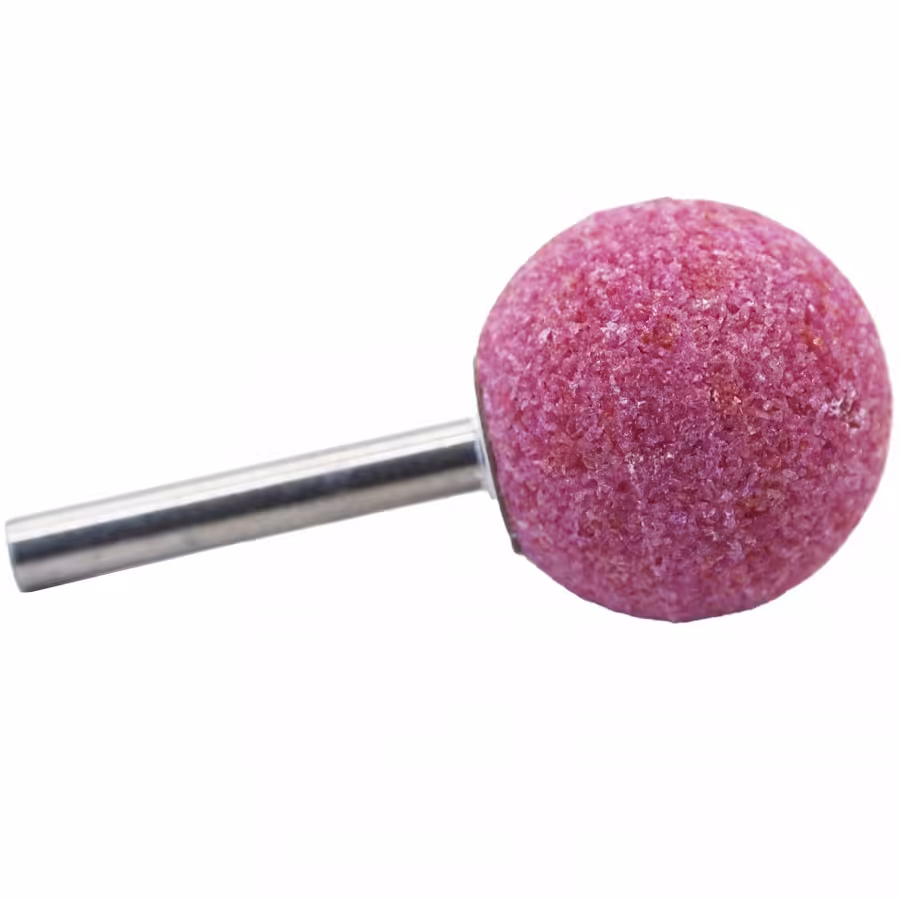 سنگ انگشتی گرد قطر 20 دنباله 6 میلیمتر