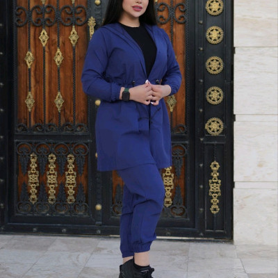 مانتو شلوار زنانه میکرو مدل ست اسپرت مینا