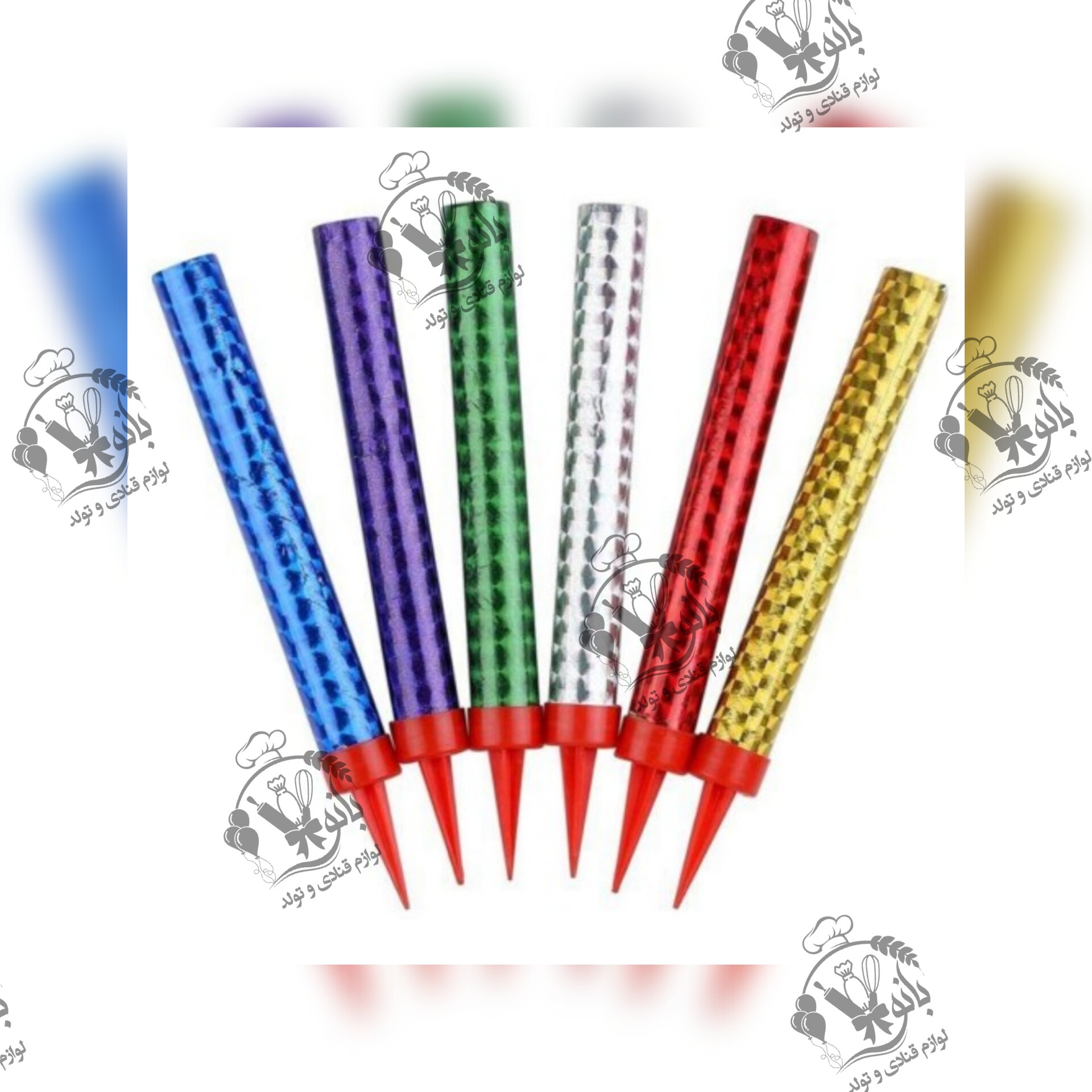 فشفشه آبشاری رو کیکی و دستی سایز بزرگ - 15 سانت-