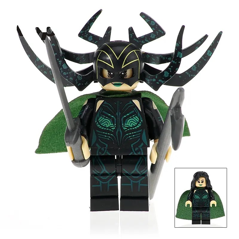 لگو هلا خواهر ثور با کلاه و موی مخصوص