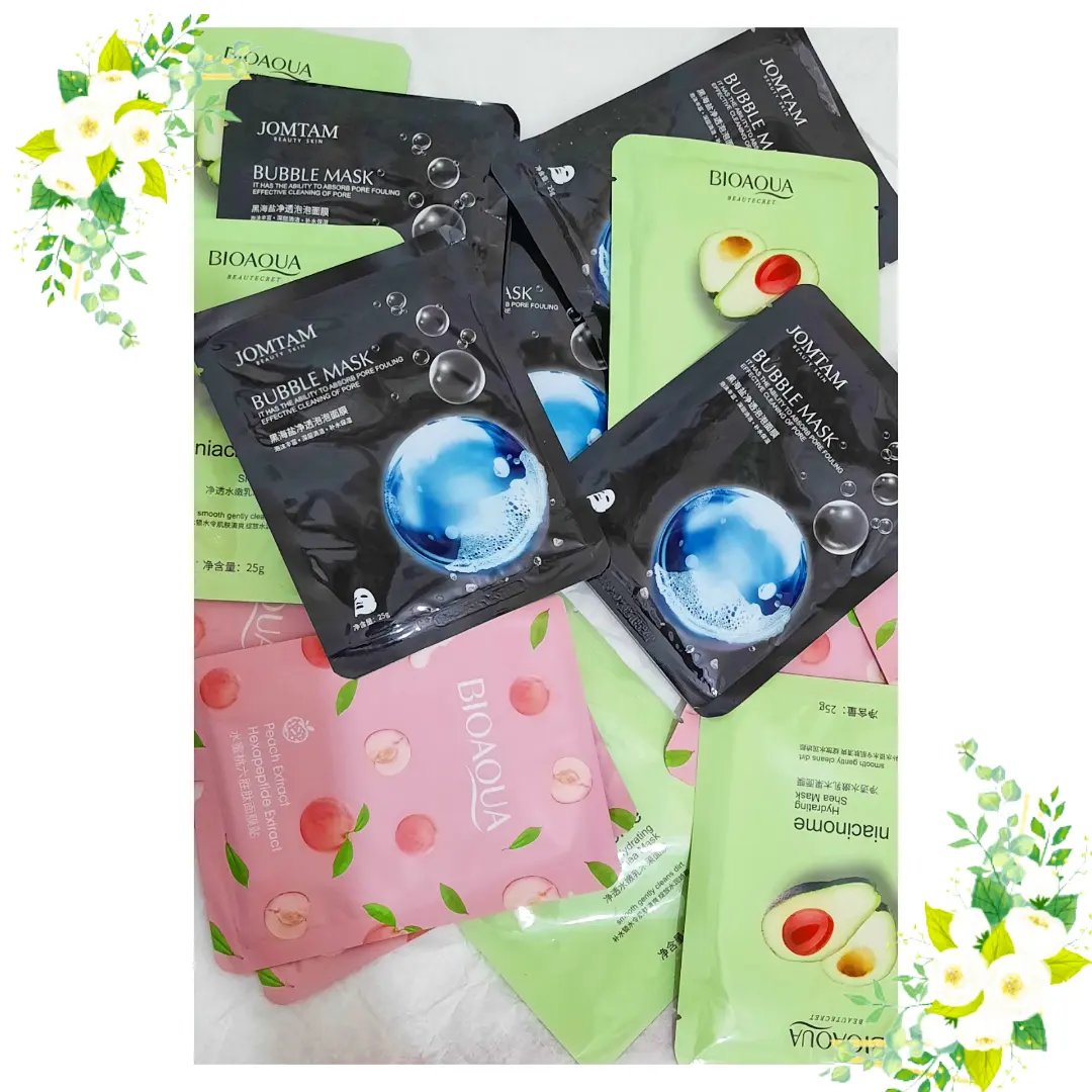 ماسک ورقه ای،پک پنج تایی ماسک ورقه ای