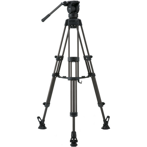 سه پایه فیلمبرداری لیبک مدل Libec LX7 M Tripod With Pan and Tilt Fluid Head and Mid-Level Spreader