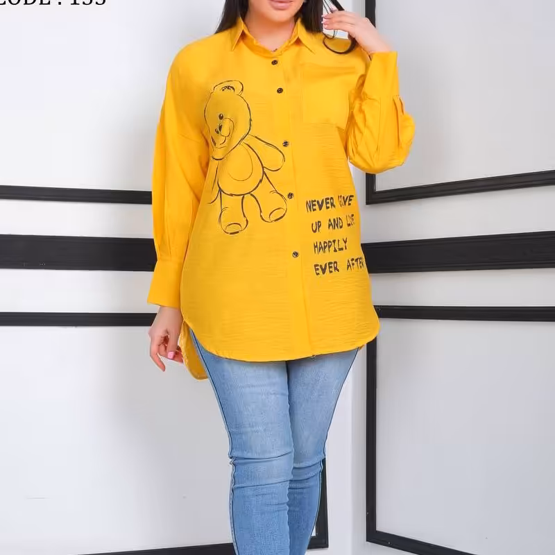 شومیز زنانه . شومیز مانتویی زنانه . مانتو طرحدار