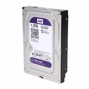 هارددیسک اینترنال ظرفیت 1TB بنفش وسترن دیجیتال Purple ( اورجینال ) - فراز سیستم