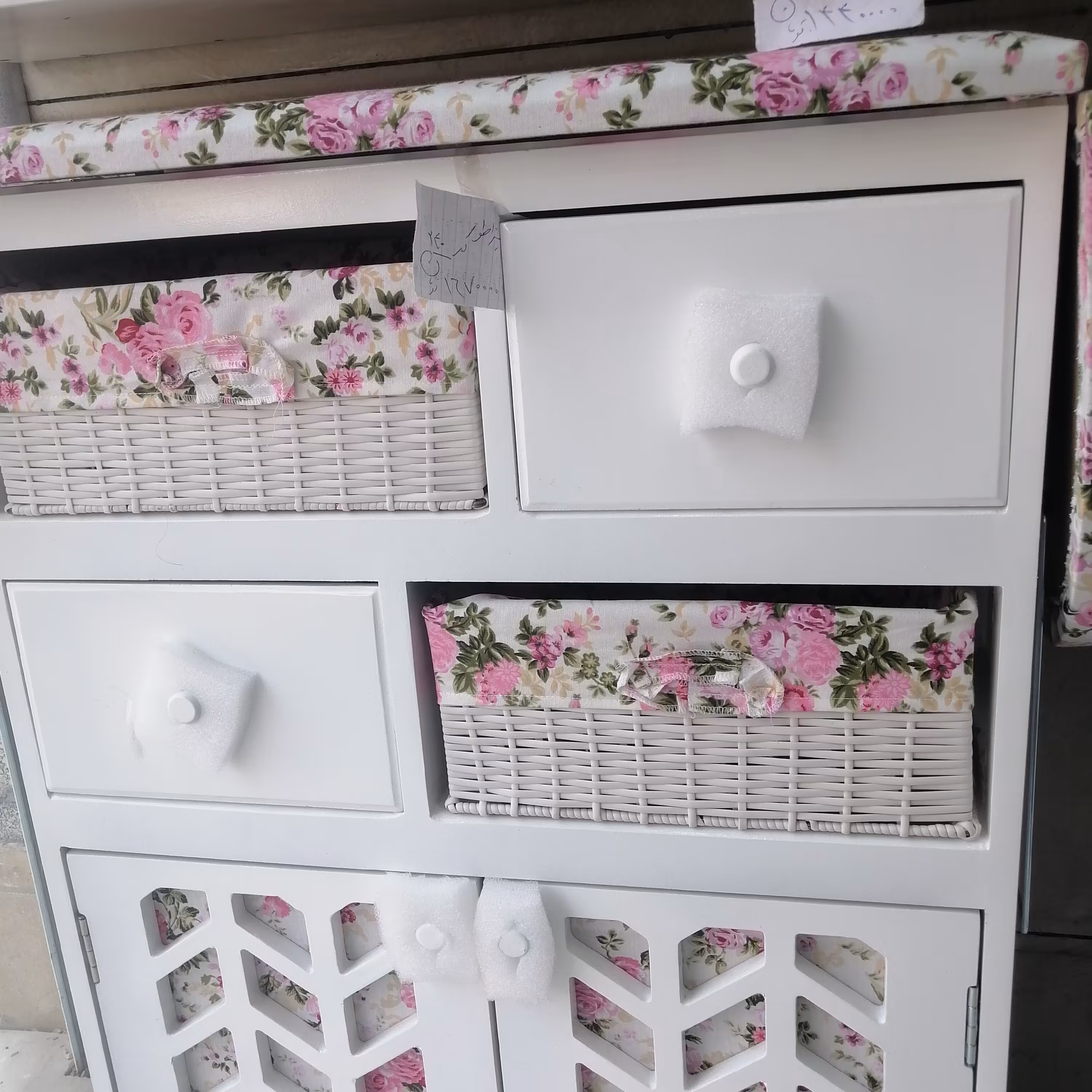 میز اتو چوبی دربدار و کشو دار