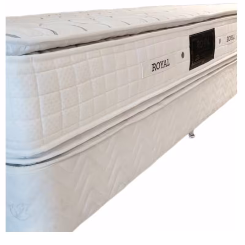 تشک رویال سوپر طبی فنری یک نفره 90 در 200.طبی فنری پددار  قطر 33