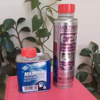 بسته دوعددی ویژه مکمل شستشوی کامل سیستم های سوخت و  روغن موتور خودرو ساخت آلمان