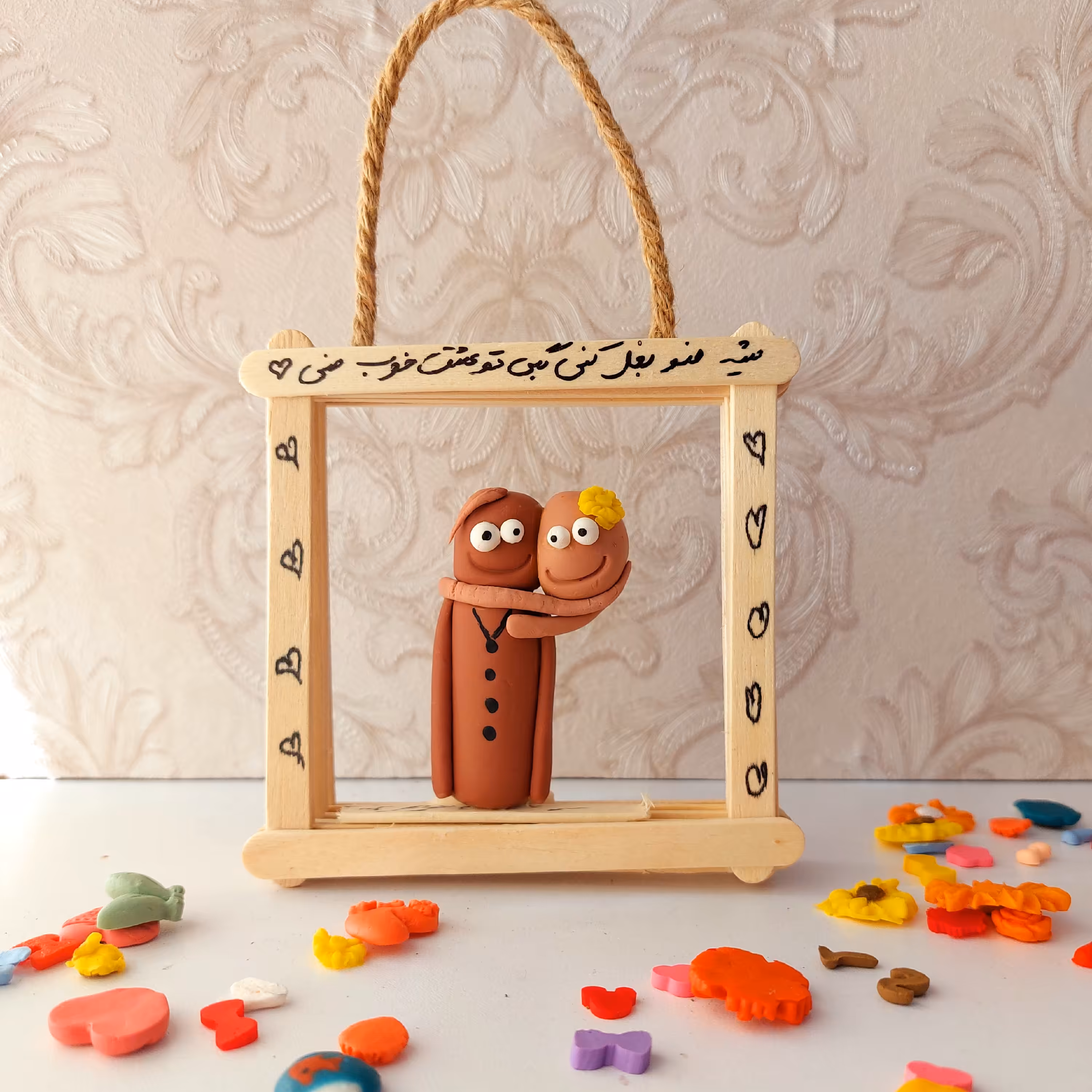 مینی تابلو  طرح بغل خنگول