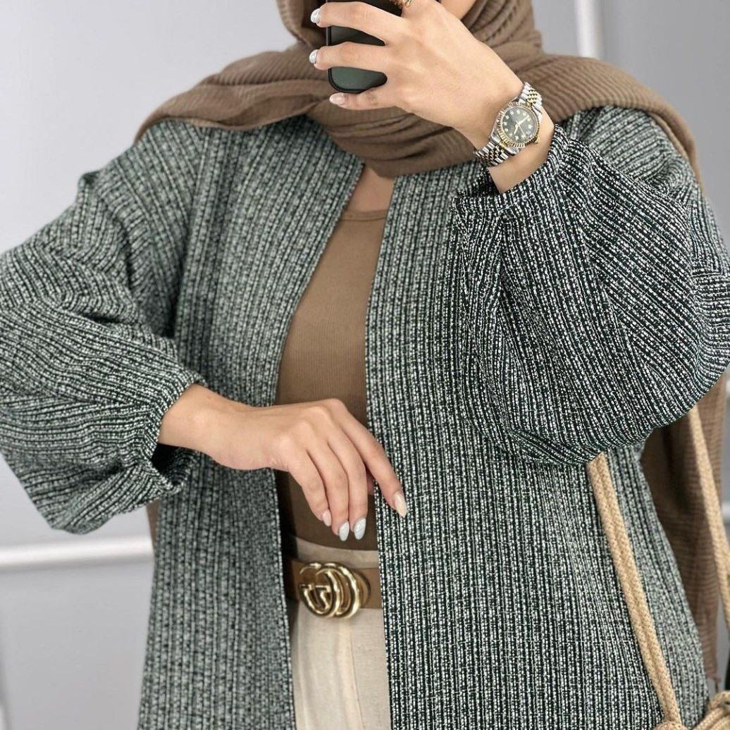 مانتو کتی پاییزه خوشطرح وخوش رنگ زنانه
