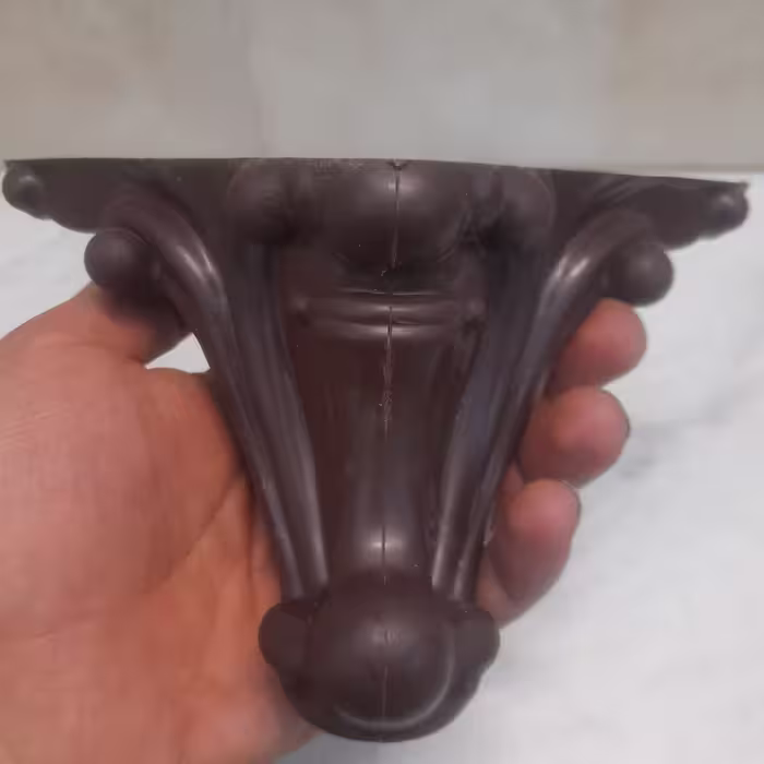 پایه پلاستیکی مواد نو رنگ تیره (بسته 4 عددی) پسکرایه
