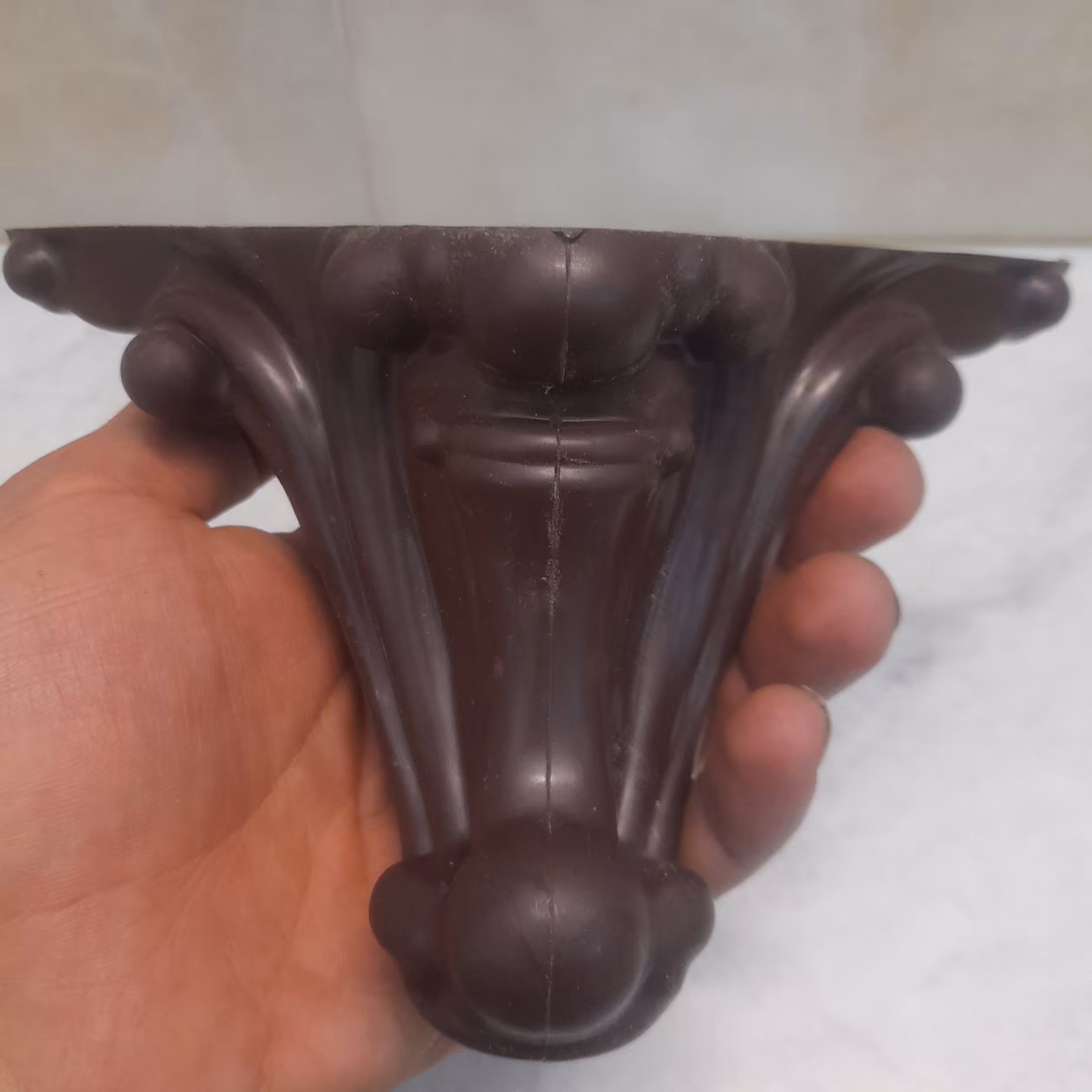 پایه پلاستیکی مواد نو رنگ تیره (بسته 4 عددی) پسکرایه