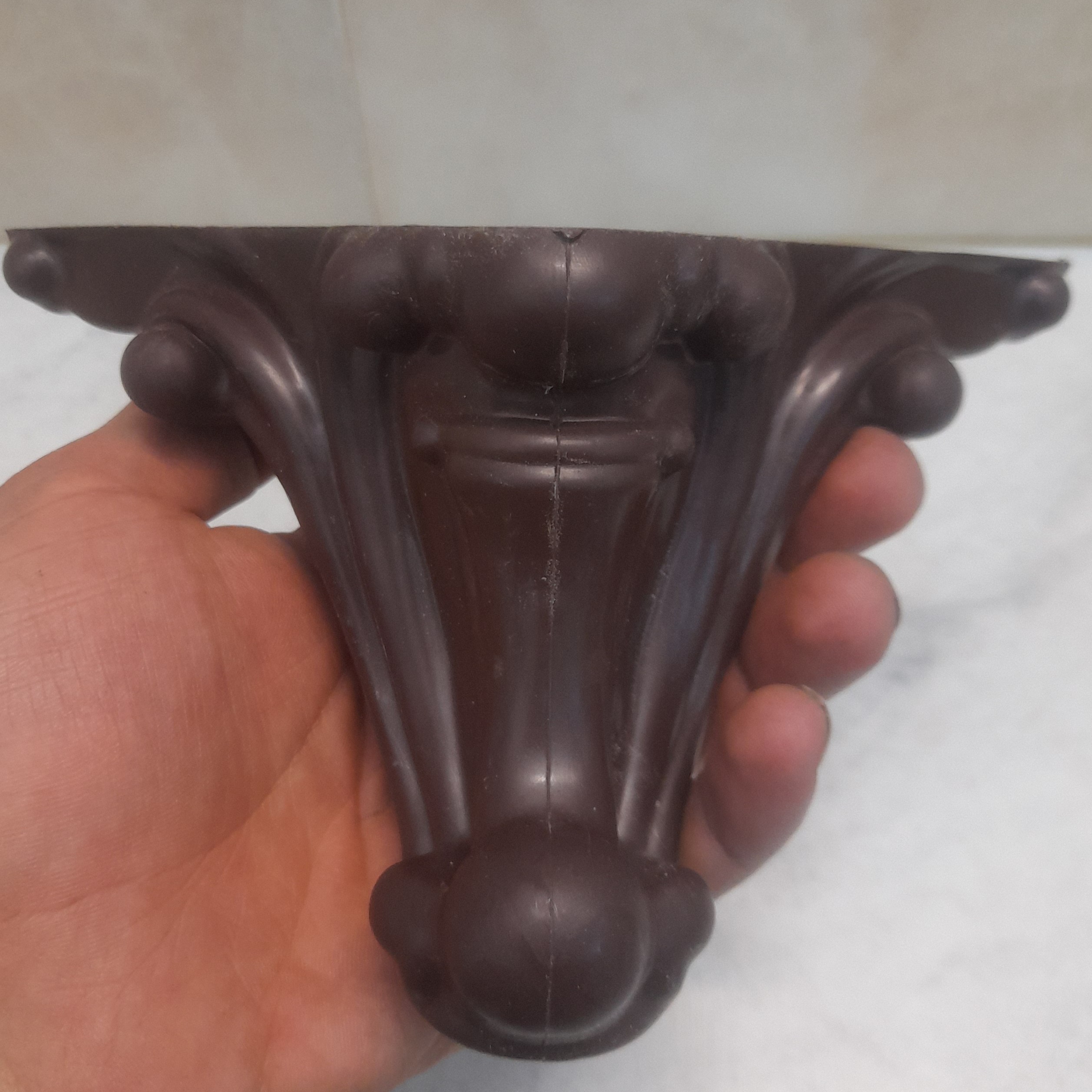 پایه پلاستیکی مواد نو رنگ تیره (بسته 4 عددی) پسکرایه