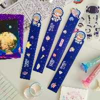 خط کش مگنتی فضانورد 15 سانتی متری ارسال طرح به صورت رندوم