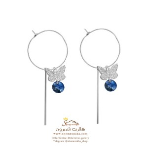 گوشواره زنانه پروانه مدل EAR701S0