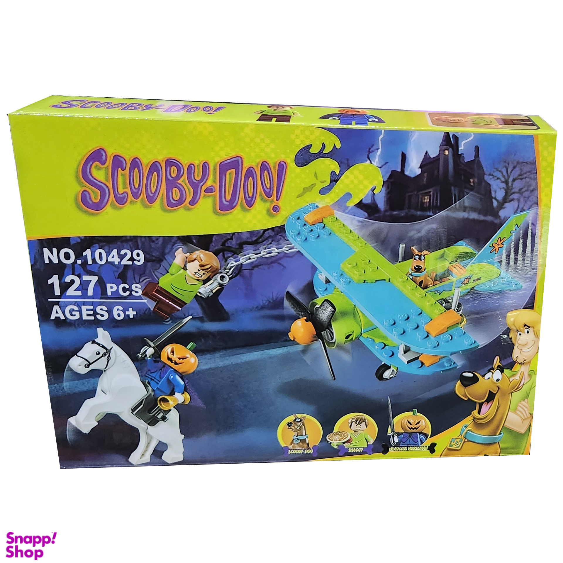 ساختنی ۱۲۷ تکه مدل Scooby Doo کد 10429