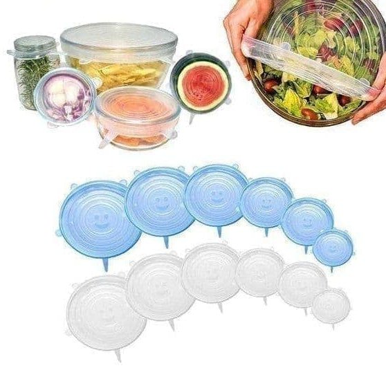 درپوش ظرف ژله ایی شش عددی