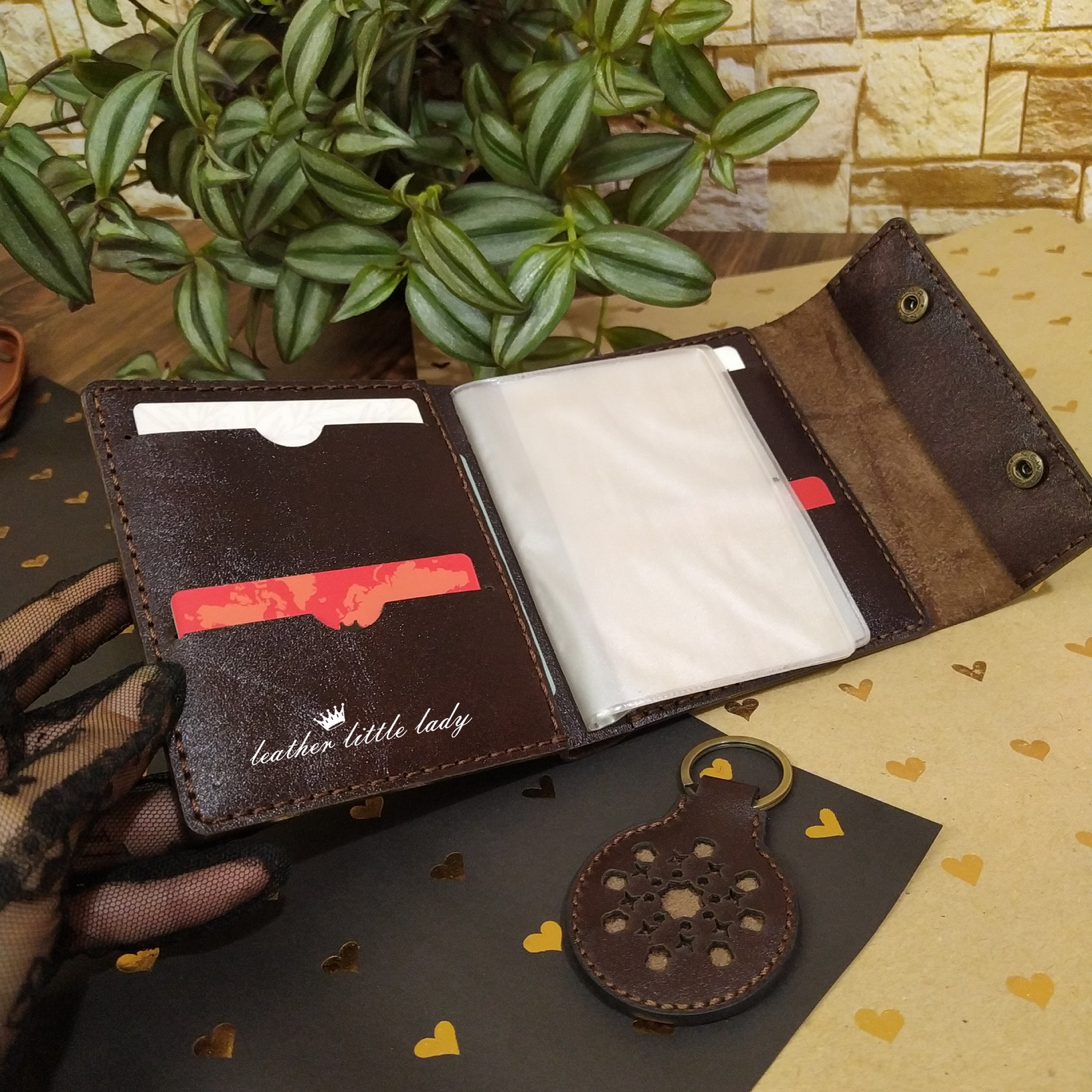 کیف مدارک خودرو، چرم طبیعی و دستدوز