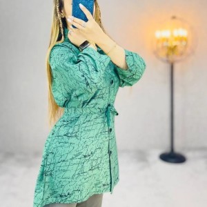 مانتو زنانه بابوس چاپی