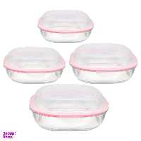 ظرف نگهدارنده لیمون مدل GLASS مجموعه 4 عددی