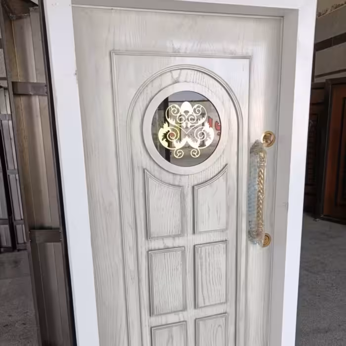 درب ضد سرقت مدل المپیک شیشه خور 