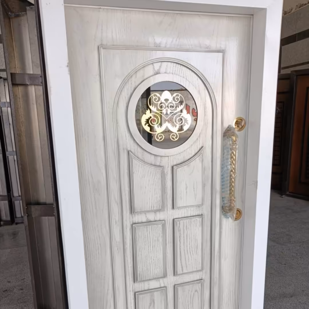 درب ضد سرقت مدل المپیک شیشه خور 