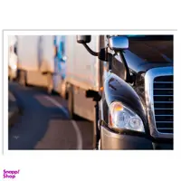 تابلو نوری بکلیت طرح ماشین سنگین تریلی مدل W-S1579