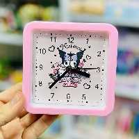 ساعت رومیزی زنگ دار مربعی طرح کورومی