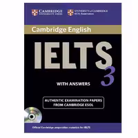 کتاب IELTS Cambridge 3 اثر جمعی از نویسندگان انتشارات دانشگاه کمبریدج
