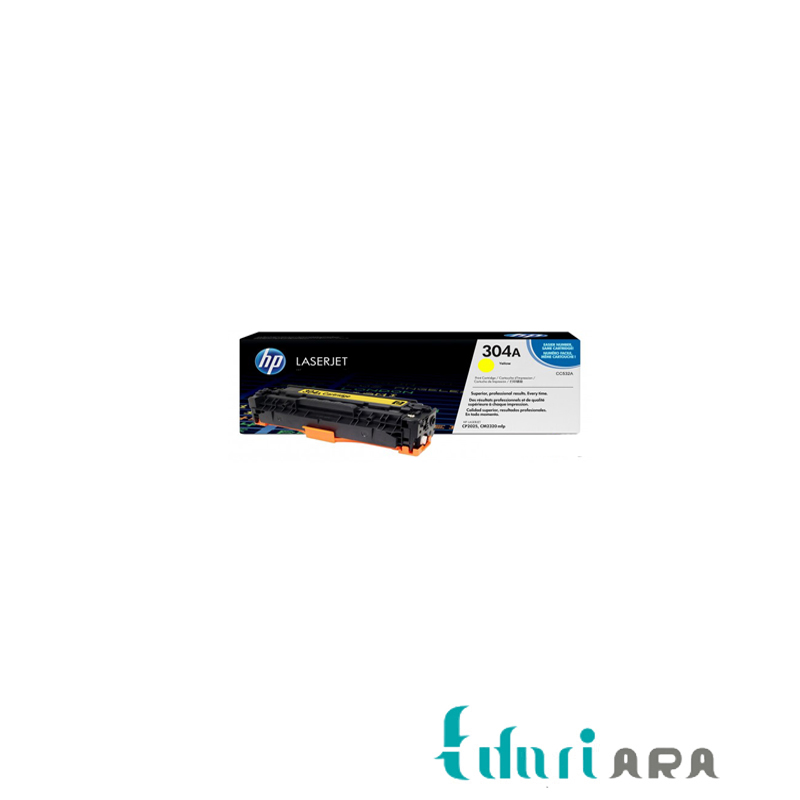 کارتریج تونر لیزری زرد اچ پی 304A