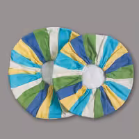 دمکن  سه تایی کتان طرح رابید ابی