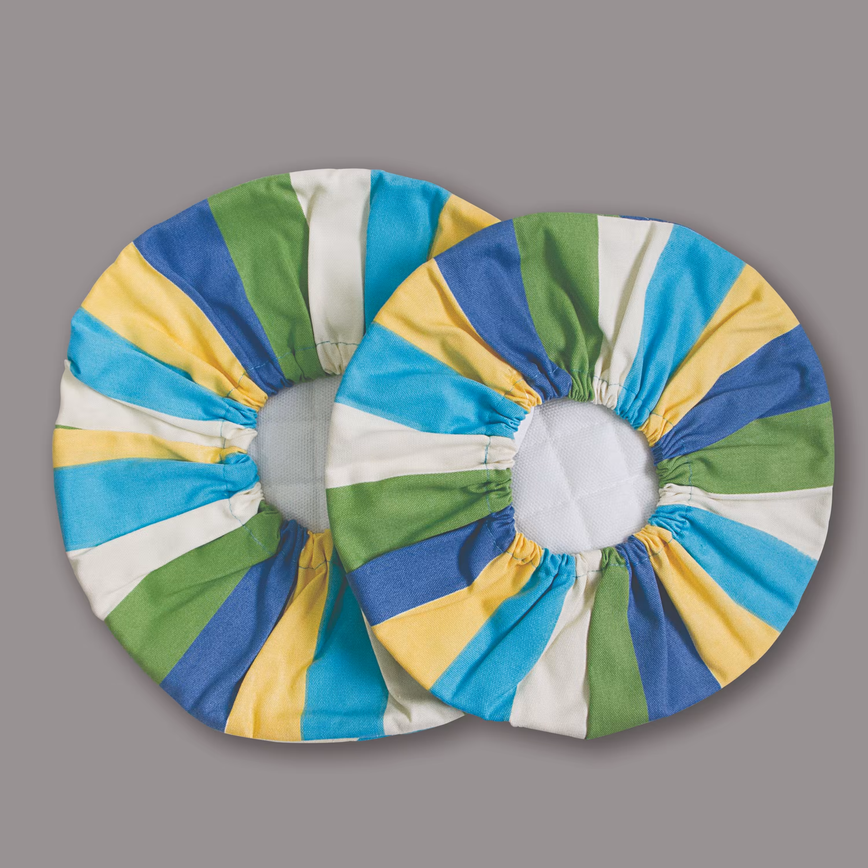 دمکن  سه تایی کتان طرح رابید ابی