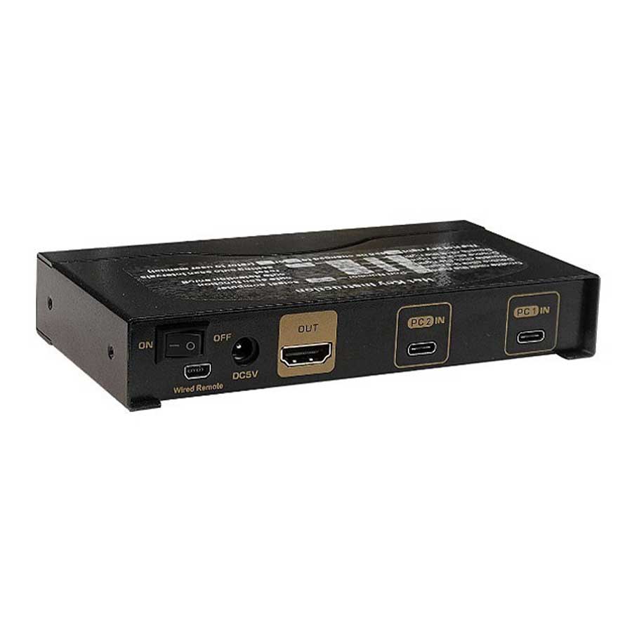 قیمت و خرید سوییچ 2 پورت KVM کی نت پلاس مدل KP-SWKC002 | یاس ارتباط